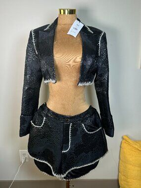 AKIRA Women's Black Suit